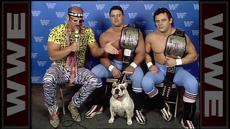 The British Bulldogs and Matilda are guests of Jesse Ventura.